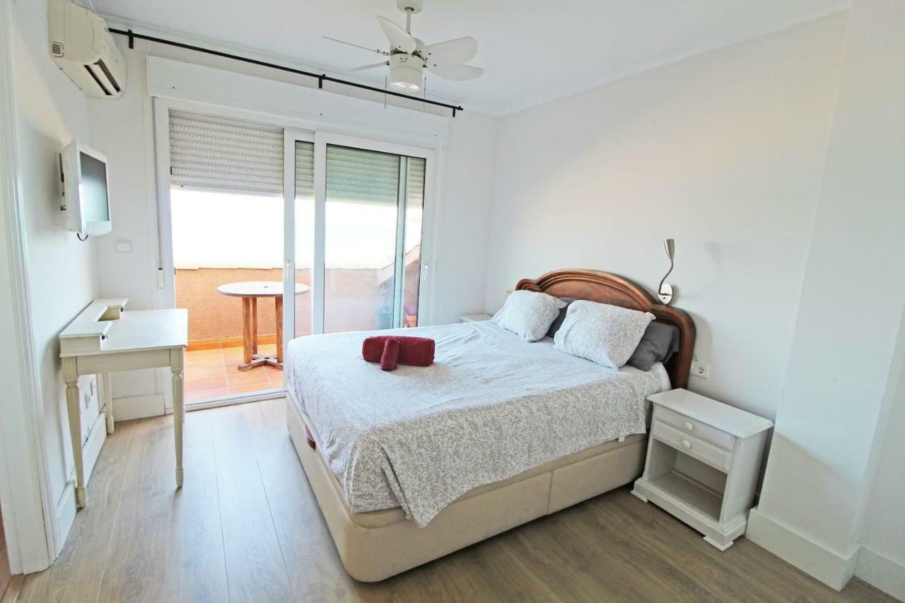 エル・カンページョAtico Duplex De Lujo Frente Al Mar 1ª Linea Playaアパートメント エクステリア 写真