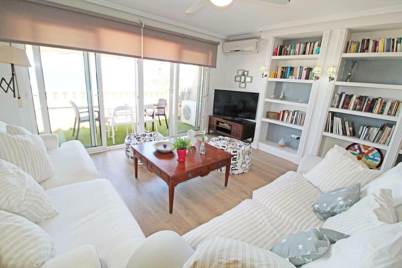 エル・カンページョAtico Duplex De Lujo Frente Al Mar 1ª Linea Playaアパートメント エクステリア 写真
